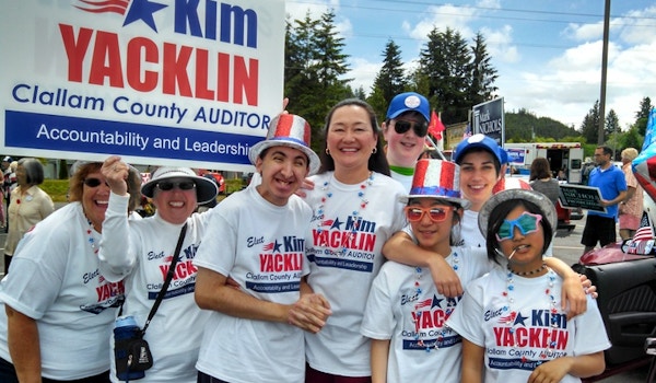 Picture of Custom Ink Showed Us Off For The 4th Of July Parade! Custom T-Shirt Design Custom Ink Showed Us Off For The 4th Of July Parade! T-Shirt Photo