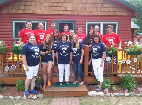Sunset Lodge Family Reunion T-Shirt Photo