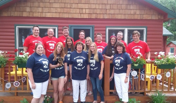 Sunset Lodge Family Reunion T-Shirt Photo