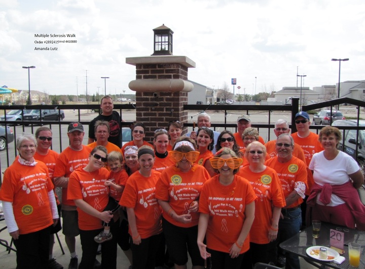 Multiple Sclerosis Walk T-Shirt Photo