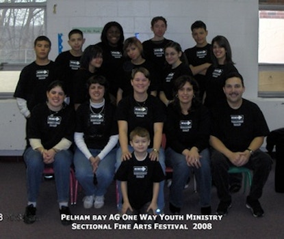 Pelham Bay Assembly Of God One Way Youth Ministry 2008 T-Shirt Photo