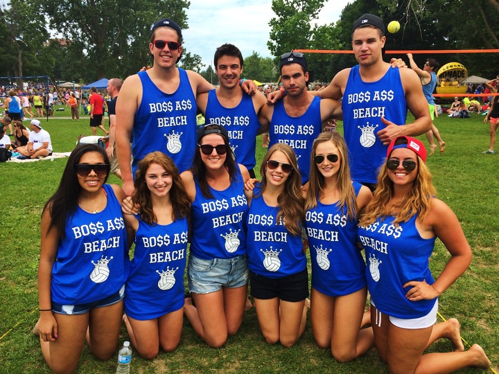 Bo$$ A$$ Beach @ Ottawa's Hope Volleyball Summerfest! T-Shirt Photo