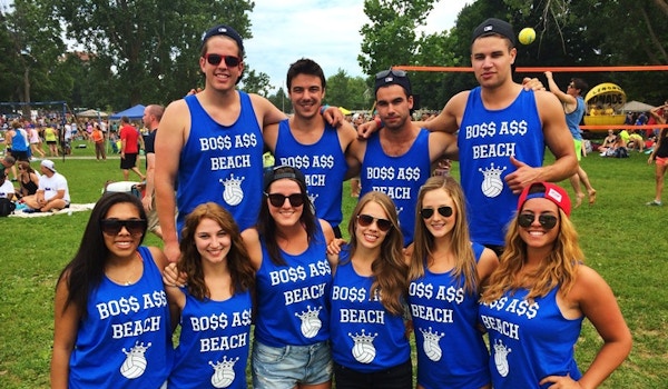 Bo$$ A$$ Beach @ Ottawa's Hope Volleyball Summerfest! T-Shirt Photo