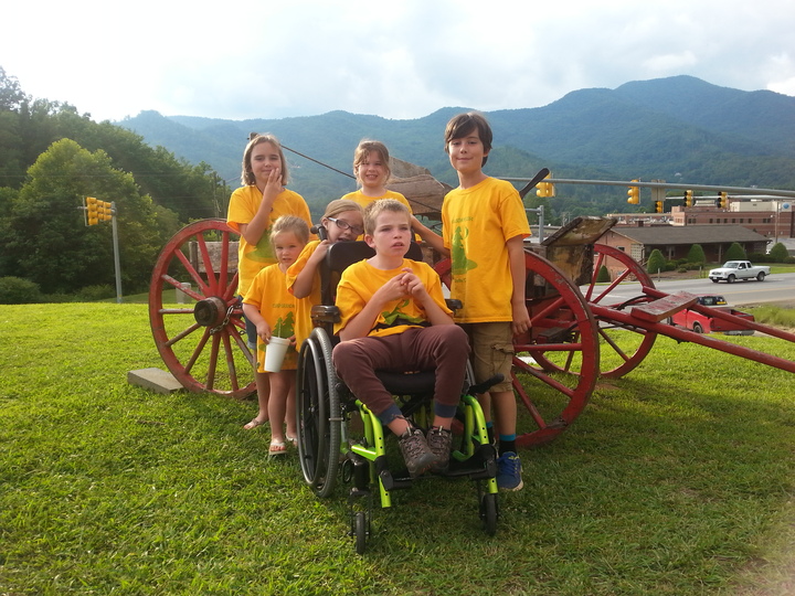 Camp Grandmom In Cullowhee Nc T-Shirt Photo
