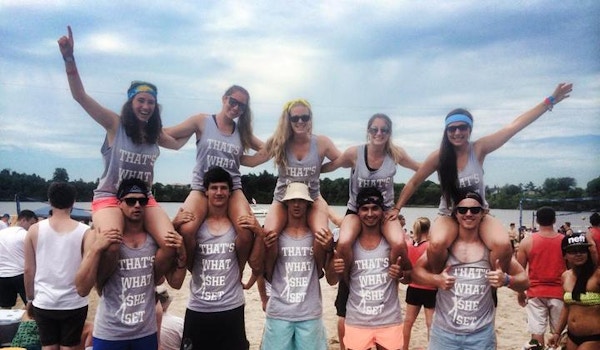 Picture of H.O.P.E Beach Volleyball Team! Custom T-Shirt Design H.O.P.E Beach Volleyball Team! T-Shirt Photo