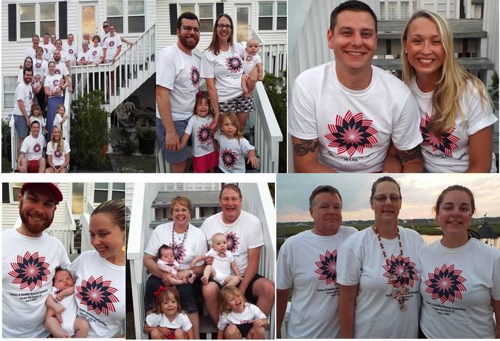 Fisher & Family   July 4th 2014 T-Shirt Photo