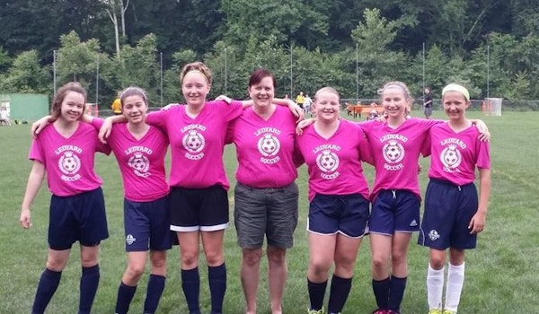 Picture of Pink Panthers Soccer Custom T-Shirt Design Pink Panthers Soccer T-Shirt Photo