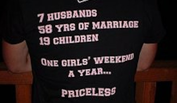 12th Annual College Girl's Weekend Shirts T-Shirt Photo