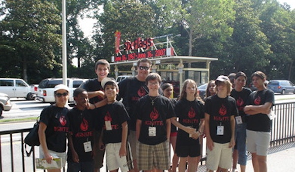 Picture of Ignite At Six Flags Custom T-Shirt Design Ignite At Six Flags T-Shirt Photo