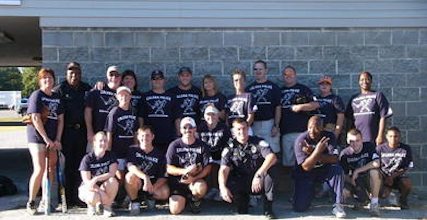 Calera Police & Fire Appreciation Softball Game 07 T-Shirt Photo