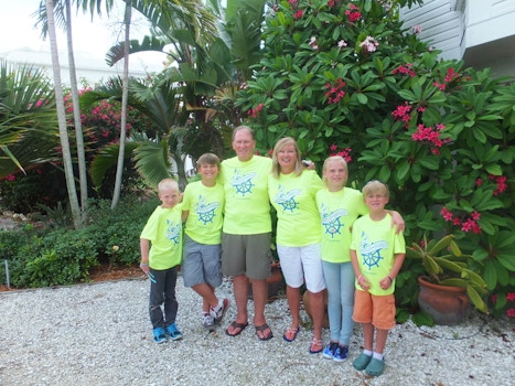 Celebrating Our Summer Vacation With Pa Pa And Mo! T-Shirt Photo