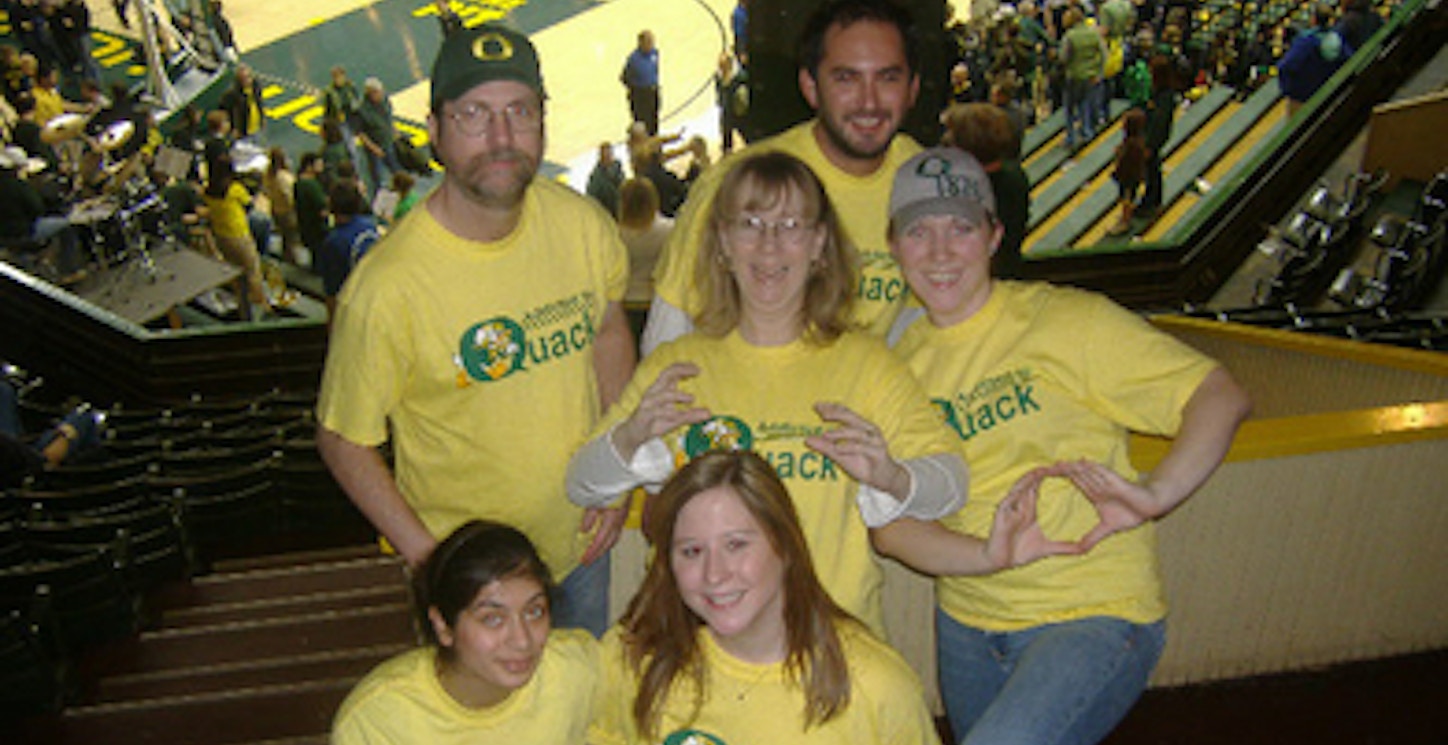 Go Ducks! T-Shirt Photo