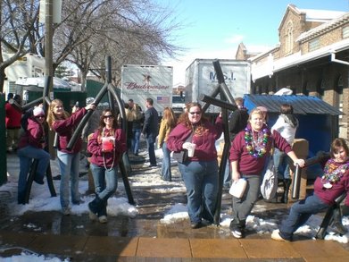 Midwestern Girls Mardi Gras St. Louis T-Shirt Photo