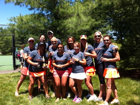 Orange Crush Tennis Team! T-Shirt Photo