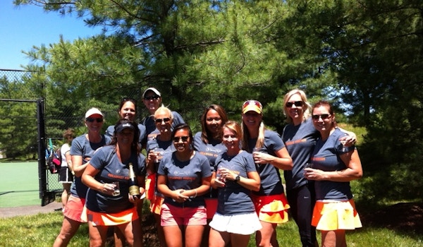 Orange Crush Tennis Team! T-Shirt Photo