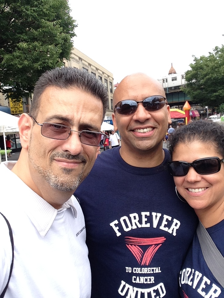 Forever United To Colorectal Cancer T-Shirt Photo