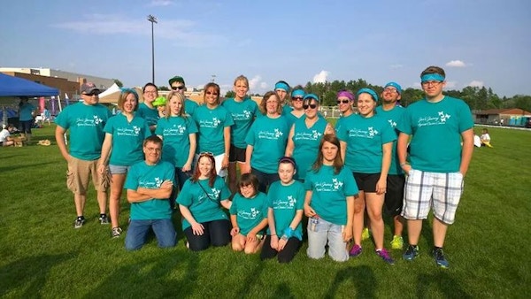 Jan's Journey Relay For Life Team T-Shirt Photo
