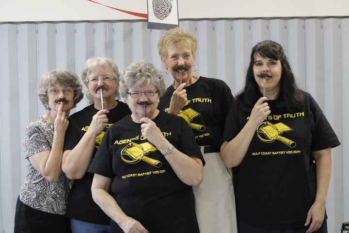 Vbs Reg Ladies If You "Mustache!" T-Shirt Photo