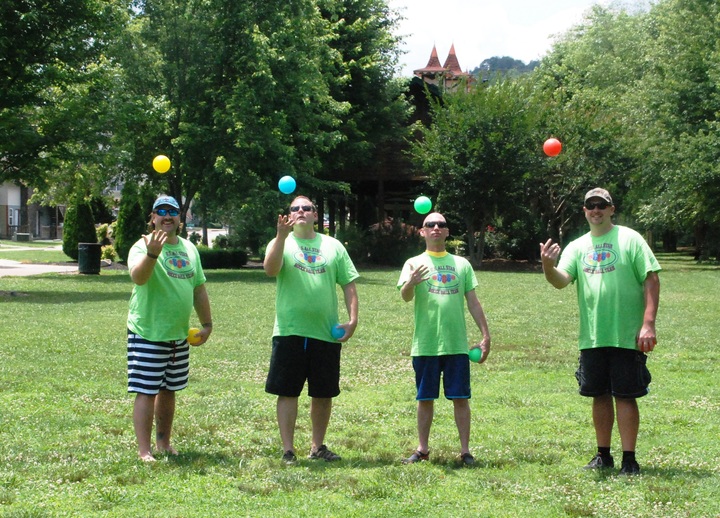 Us All Star Bocce Ball Team T-Shirt Photo