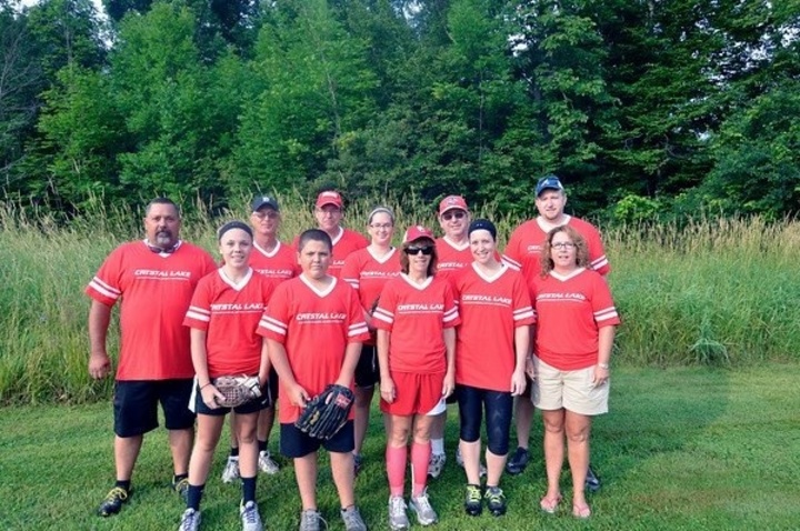 Crystal Lake Softball Team T-Shirt Photo