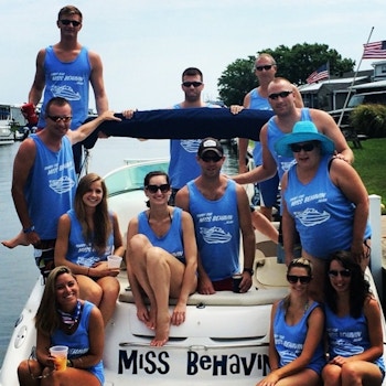 2nd Annual Bay Bar Boat Crawl, Ocean City, Md T-Shirt Photo