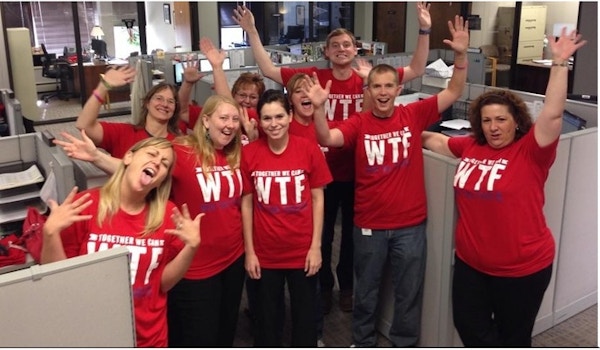 Picture of Together We Can Win The Fight Custom T-Shirt Design Together We Can Win The Fight T-Shirt Photo