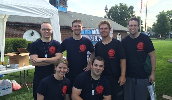 Picture of Firefighters At The Frankenmuth Frankenmudder Custom T-Shirt Design Firefighters At The Frankenmuth Frankenmudder T-Shirt Photo