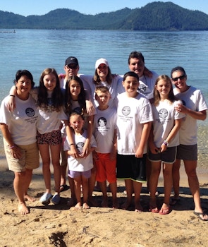 Happy Campers @ Priest Lake T-Shirt Photo