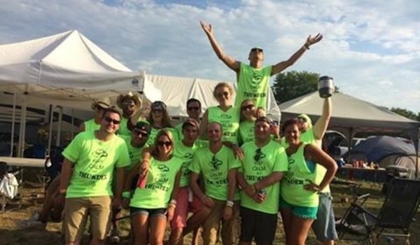 Picture of Keep Calm And Thunder On Custom T-Shirt Design Keep Calm And Thunder On T-Shirt Photo