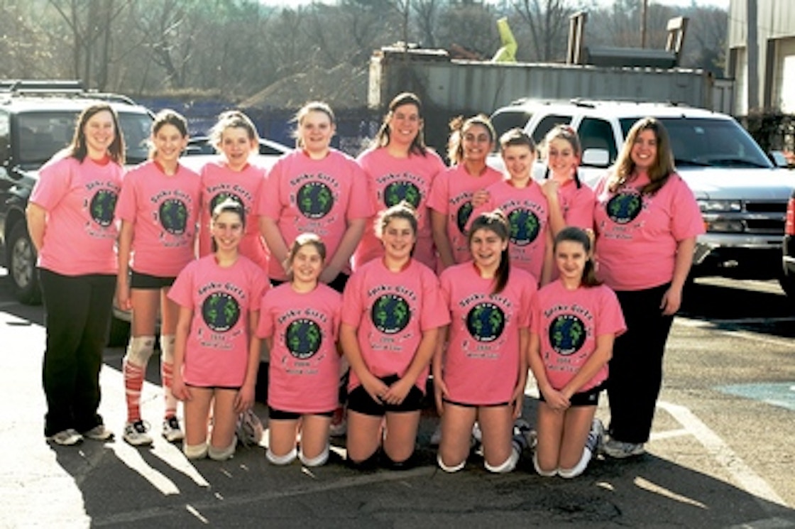 Spike Girlz Volleyball!! T-Shirt Photo