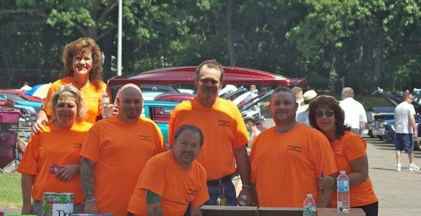 Wings Of Hope For David Gagnon Cancer Benefit Car Show T-Shirt Photo