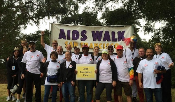 Aids Emergency Fund Walk Team T-Shirt Photo
