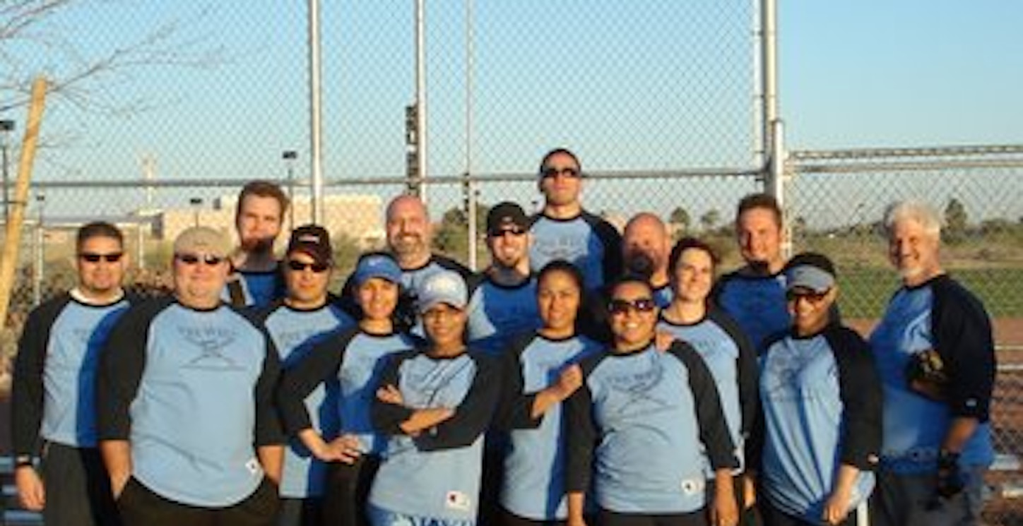 The Well's First Coed Softball Team! T-Shirt Photo