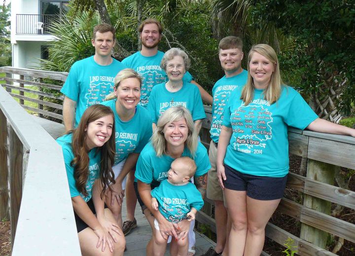 Lind Family Reunion T-Shirt Photo