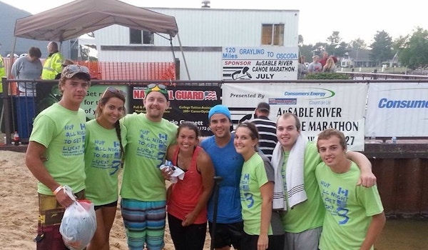 Picture of Au Sable River Canoe Marathon Custom T-Shirt Design Au Sable River Canoe Marathon T-Shirt Photo