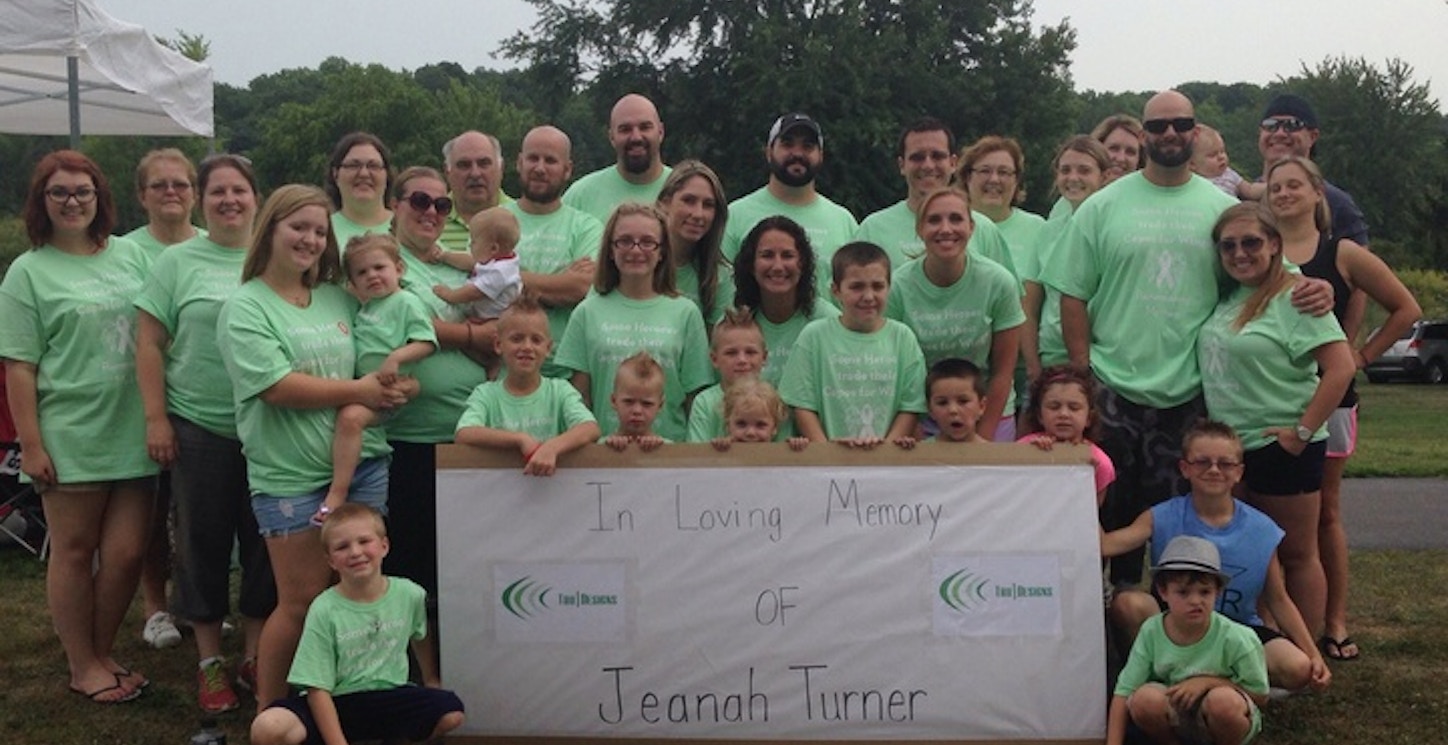 Picture of In Memory Of Jeanah Turner Relay For Life 2014 Custom T-Shirt Design In Memory Of Jeanah Turner Relay For Life 2014 T-Shirt Photo
