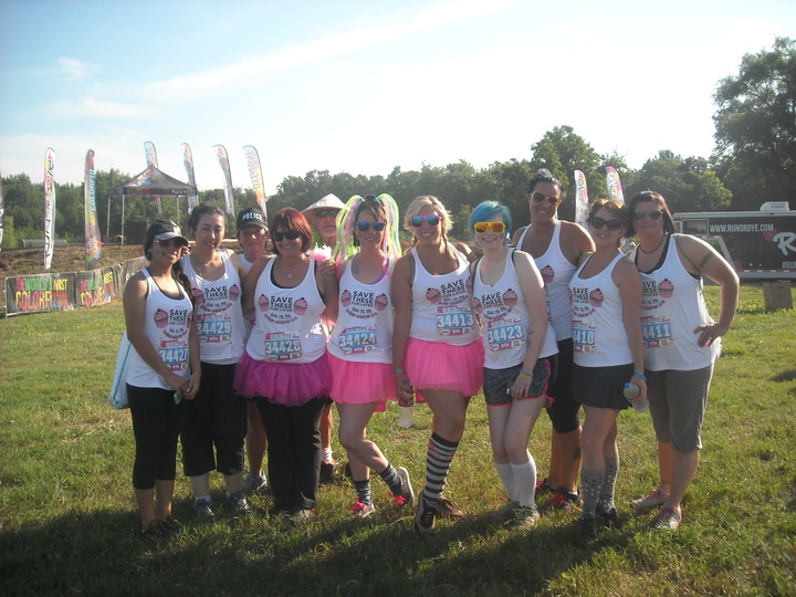 Fun At 'Run Or Dye'   Before Photo T-Shirt Photo