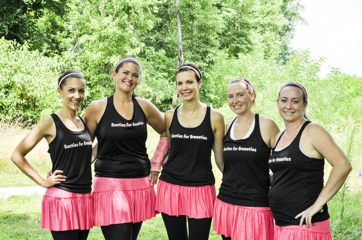 Besties For Breasties T-Shirt Photo