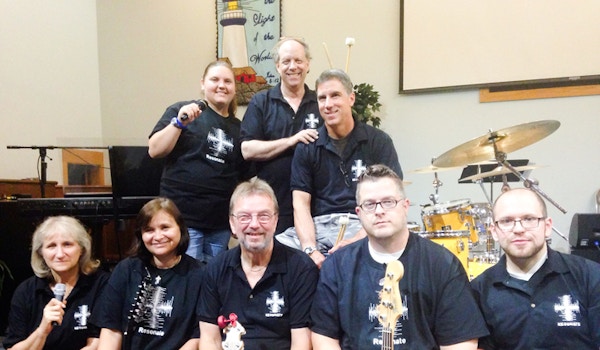 Resonate Band In Our New Shirts! T-Shirt Photo