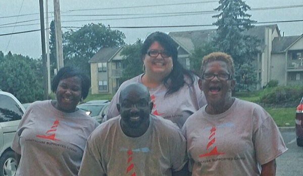 Picture of Lighthouse Supported Living Custom T-Shirt Design Lighthouse Supported Living T-Shirt Photo