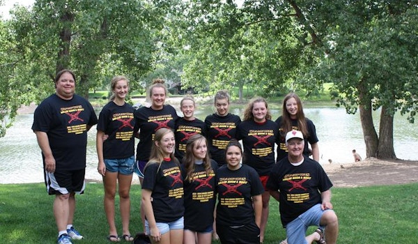 Picture of Ne Dist. 5 14 U Fast Pitch Champions Custom T-Shirt Design Ne Dist. 5 14 U Fast Pitch Champions T-Shirt Photo