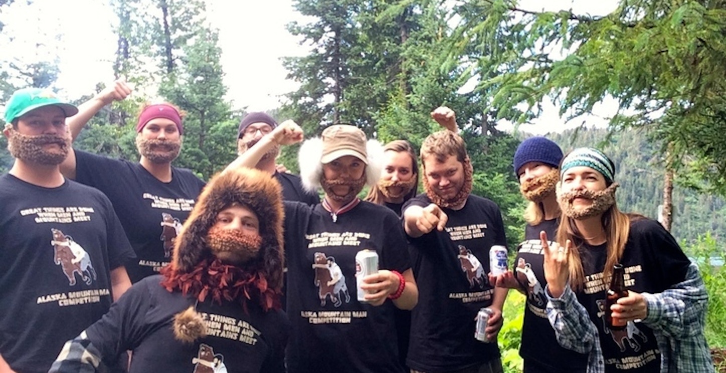 Alaska Mountain Man Competition T-Shirt Photo