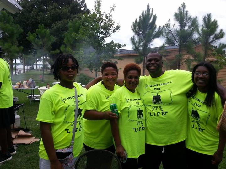 Family Having Fun In The Sun! T-Shirt Photo