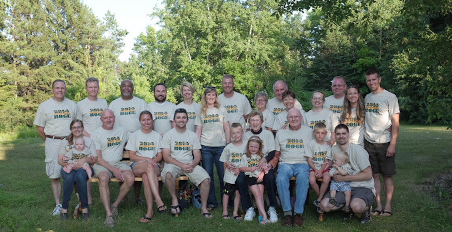 Boge Family Reunion In Sturgeon Bay, Wi T-Shirt Photo