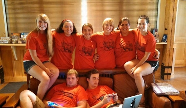 Picture of Two "Players" Custom T-Shirt Design Two "Players" T-Shirt Photo