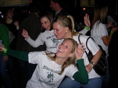 Msu Crawl!  Go Green! T-Shirt Photo