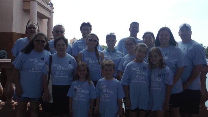 Joe & Joan's 50th Wedding Anniversary T-Shirt Photo