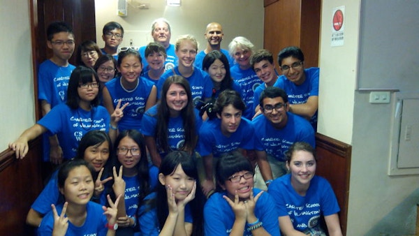 Charter School Of Wilmington Taiwan Exchange Program T-Shirt Photo