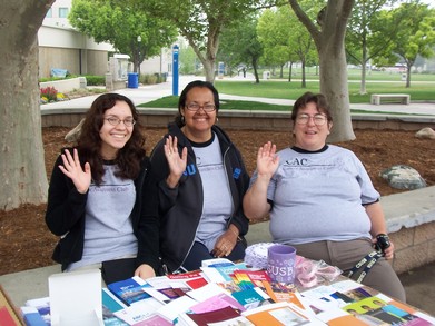 Cancer Awareness Club's Spring Info. Table T-Shirt Photo