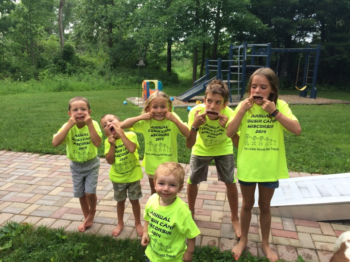 Cousins Being Silly T-Shirt Photo